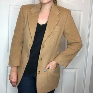 Brooks Brothers Tan Camel Hair Blazer- Women's 8